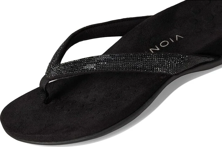 VIONIC Dillon Shine Women's Shoes Black Rhinestone : 9.5 W, Textile - Image 7