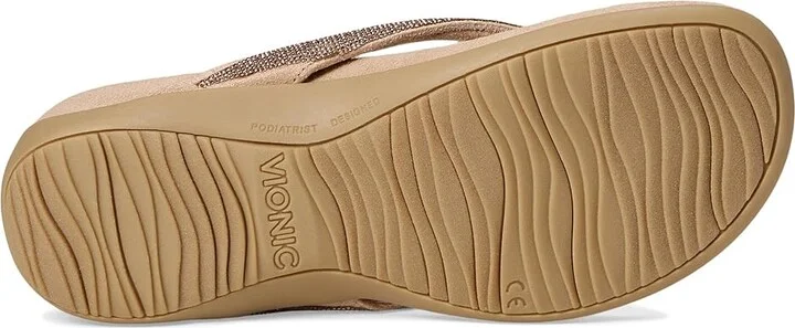 VIONIC Dillon Shine Women's Shoes Champagne Rhinestone : 9.5 W, Textile - Image 3
