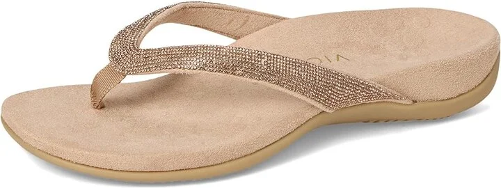 VIONIC Dillon Shine Women's Shoes Champagne Rhinestone : 9.5 W, Textile - Image 5