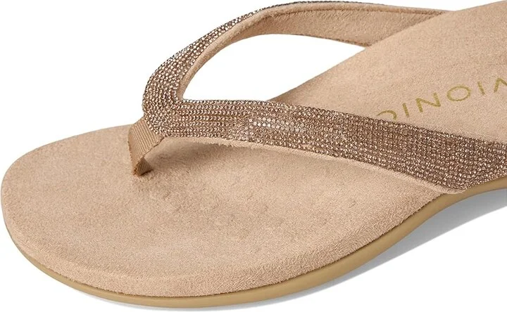 VIONIC Dillon Shine Women's Shoes Champagne Rhinestone : 9.5 W, Textile - Image 7