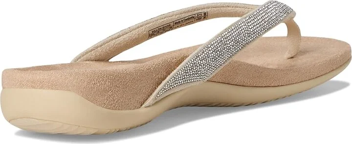 VIONIC Dillon Shine Women's Shoes Cream Rhinestone : 9.5 W, Textile - Image 4