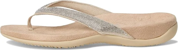 VIONIC Dillon Shine Women's Shoes Cream Rhinestone : 9.5 W, Textile - Image 6