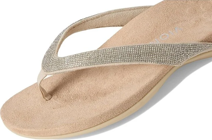 VIONIC Dillon Shine Women's Shoes Cream Rhinestone : 9.5 W, Textile - Image 7