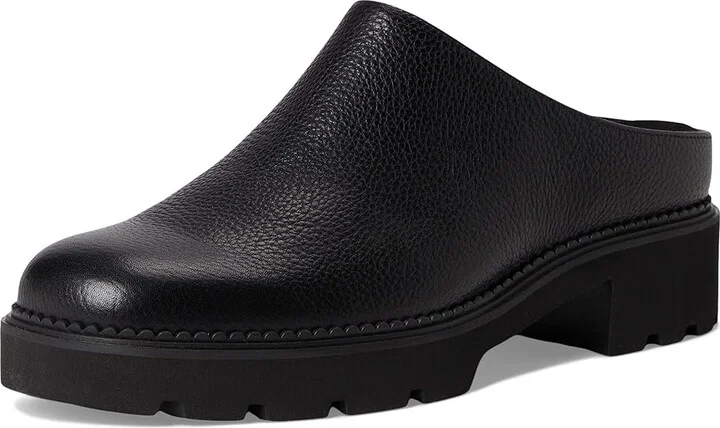 VIONIC Fairfax Women's Slippers Black Leather : 11 M - Image 5