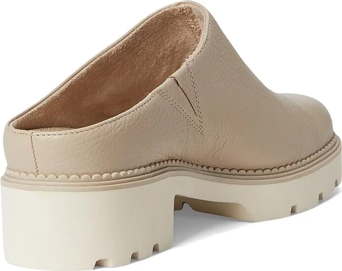 VIONIC Fairfax Women's Slippers Oatmeal Beige Leather : 7 M - Image 4