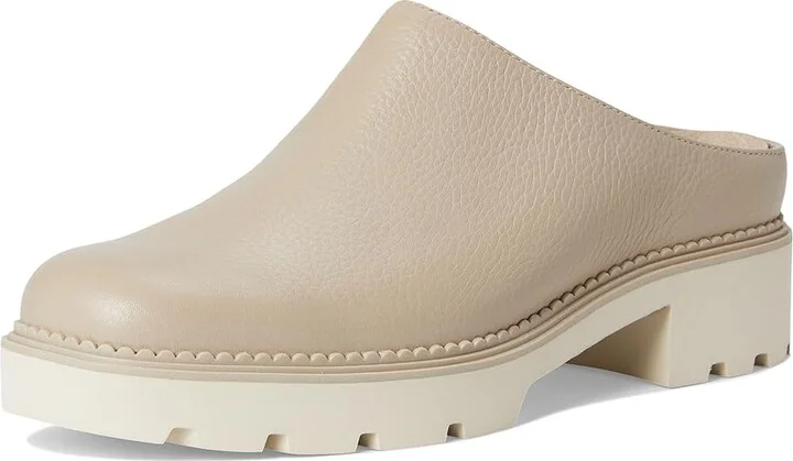 VIONIC Fairfax Women's Slippers Oatmeal Beige Leather : 7 M - Image 5