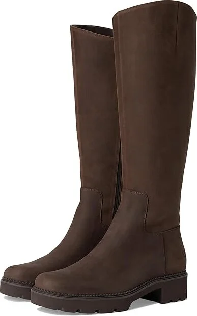 VIONIC Fallbrook High Shaft Boots Women's Boots Chocolate Gh Leather : 8.5 M