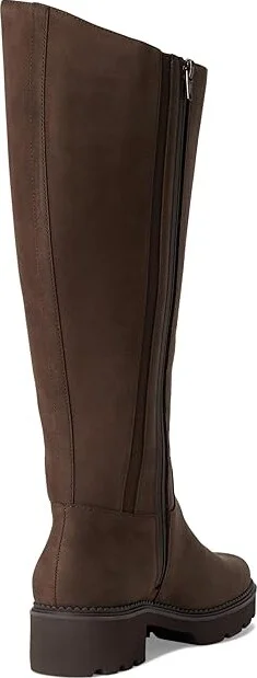 VIONIC Fallbrook High Shaft Boots Women's Boots Chocolate Leather : 10 M - Image 4