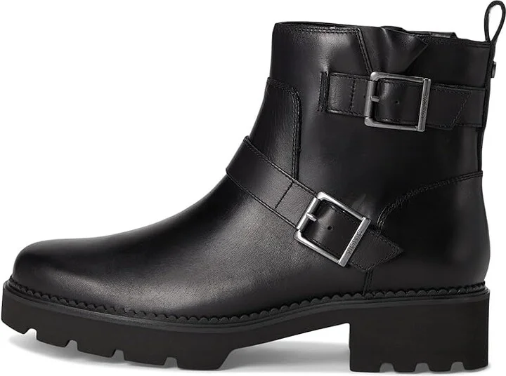 VIONIC Folsom Booties Women's Boots Black Leather : 7.5 M - Image 6