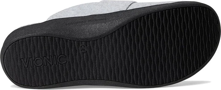 VIONIC Gemma Ii Mules Women's Slippers Light Grey Fabric : 13 M, Polyester - Image 3