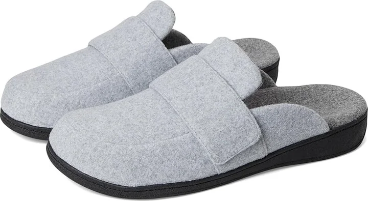 VIONIC Gemma Ii Mules Women's Slippers Light Grey Fabric : 13 M, Polyester