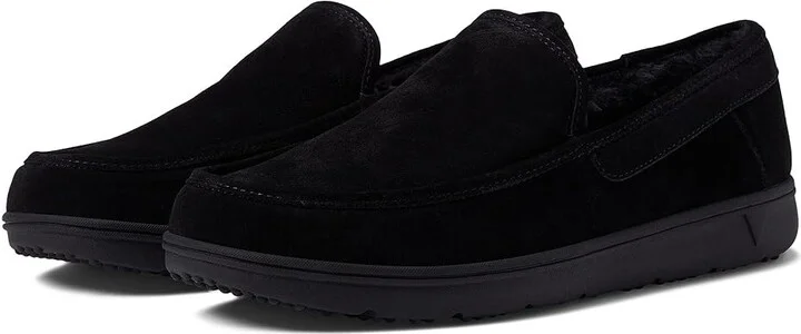 VIONIC Gustavo Men's Slippers Black : 10 M, Leather