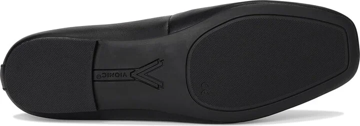 VIONIC Hayes Skimmers Women's Flat Shoes Black Leather : 6 W - Image 3