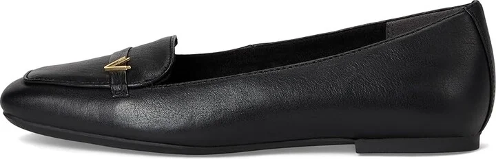 VIONIC Hayes Skimmers Women's Flat Shoes Black Leather : 6 W - Image 6