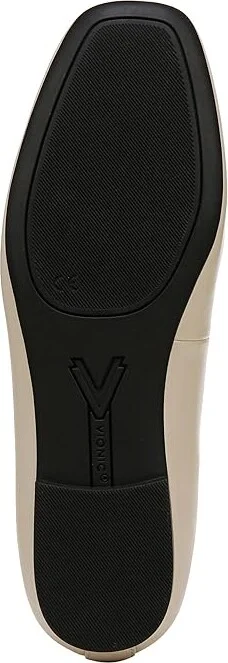VIONIC Hayes Skimmers Women's Flat Shoes Parchment Beige Leather : 10 M - Image 3
