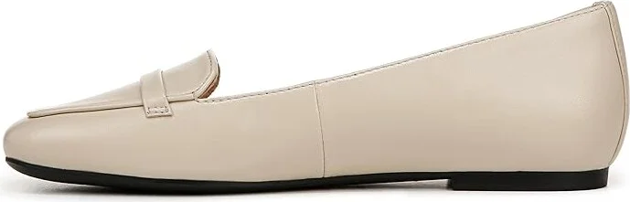 VIONIC Hayes Skimmers Women's Flat Shoes Parchment Beige Leather : 10 M - Image 5