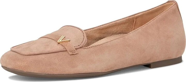 VIONIC Hayes Skimmers Women's Flat Shoes Polluted Rose Gold Leather : 10 M - Image 5