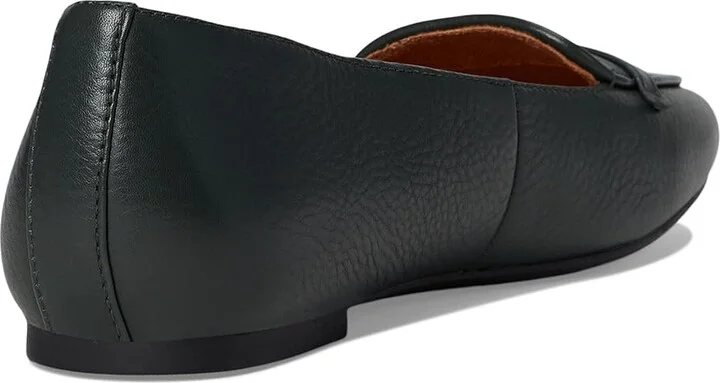 VIONIC Hayes Skimmers Women's Flat Shoes Scarab Green Leather : 7 W - Image 4