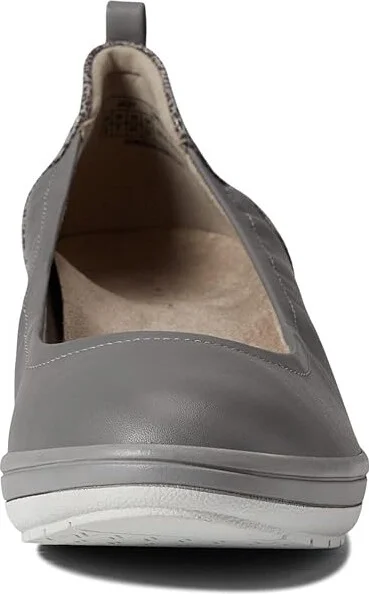VIONIC Jacey Women's Wedge Shoes Charcoal : 7 M, Leather - Image 5