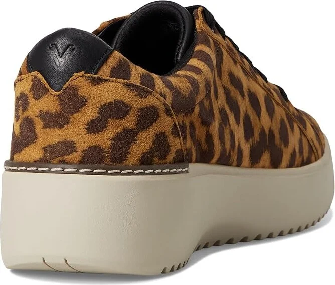 VIONIC Kearny Lace 2.0 Women's Shoes Tan Leopard : 10 M, Suede - Image 4