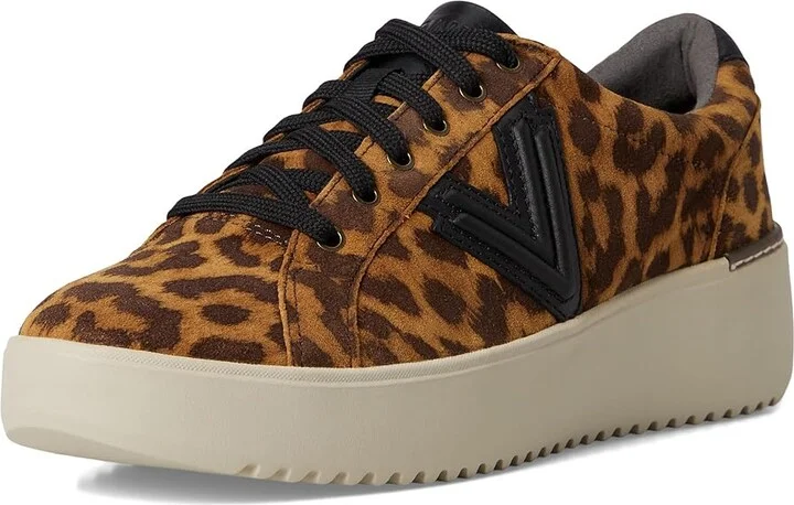 VIONIC Kearny Lace 2.0 Women's Shoes Tan Leopard : 10 M, Suede - Image 5