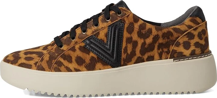 VIONIC Kearny Lace 2.0 Women's Shoes Tan Leopard : 10 M, Suede - Image 6