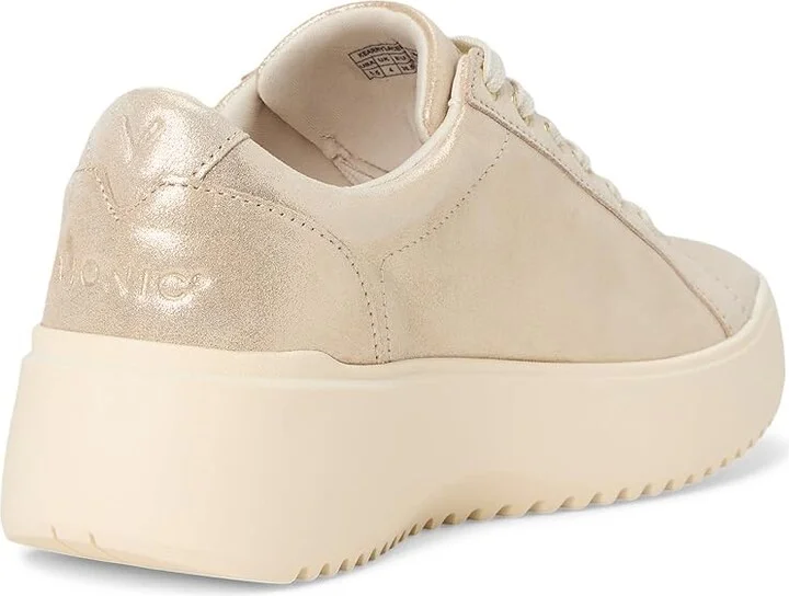 VIONIC Kearny Lace Up Oxfords Women's Shoes Gold Metal Leather : 8.5 W - Image 4