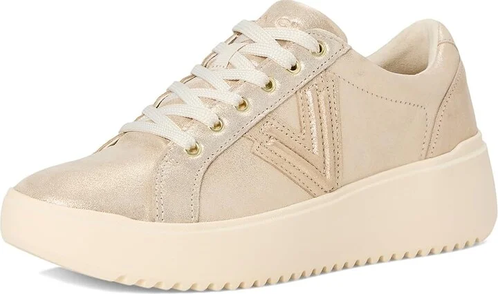 VIONIC Kearny Lace Up Oxfords Women's Shoes Gold Metal Leather : 8.5 W - Image 5