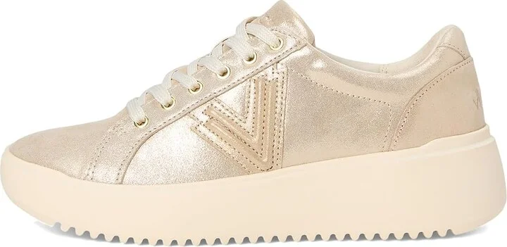VIONIC Kearny Lace Up Oxfords Women's Shoes Gold Metal Leather : 8.5 W - Image 6