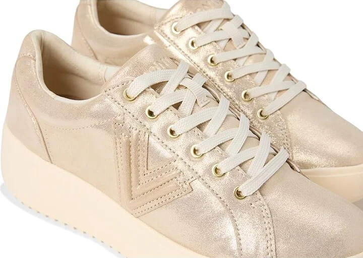 VIONIC Kearny Lace Up Oxfords Women's Shoes Gold Metal Leather : 8.5 W - Image 7