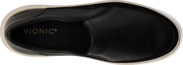 VIONIC Kearny Women's Shoes Black Leather : 9.5 W - Image 2