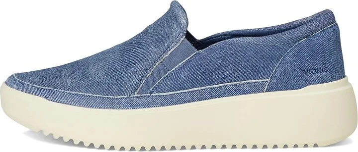 VIONIC Kearny Women's Shoes Denim Blue Suede : 8 M, Leather - Image 6
