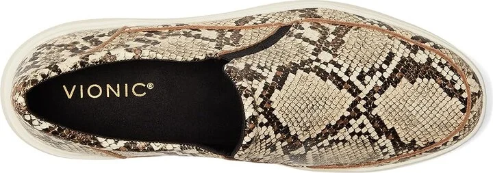VIONIC Kearny Women's Shoes Ivory Leather : 6.5 W - Image 2