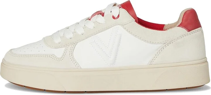 VIONIC Kimmie Court Women's Shoes Cream/Red Leather Sde : 6 M - Image 6
