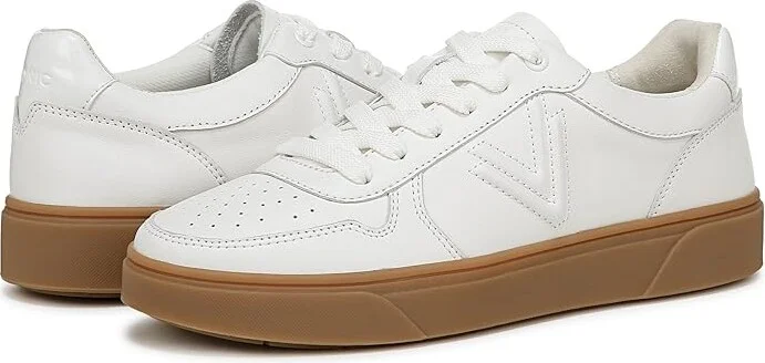 VIONIC Kimmie Court Women's Shoes White Gum Leather : 8 M