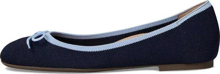 VIONIC Klara Knit Skimmers Women's Flat Shoes Navy Knit : 9 M, Polyester - Image 6