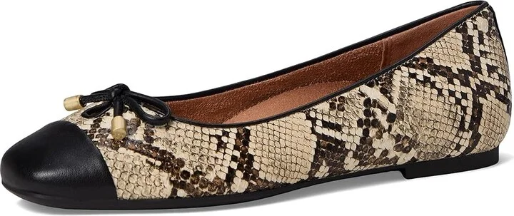 VIONIC Klara Skimmers Women's Flat Shoes Ivory Leather : 7 W - Image 5