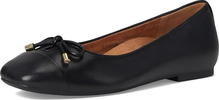 VIONIC Klara Women's Shoes Black Nappa Leather : 9.5 W, Suede - Image 5