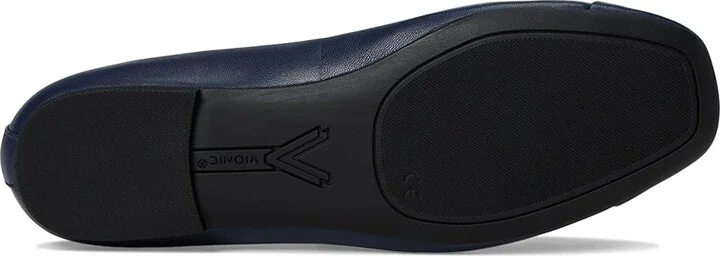 VIONIC Klara Women's Shoes Navy Nappa Leather : 9.5 W, Suede - Image 3