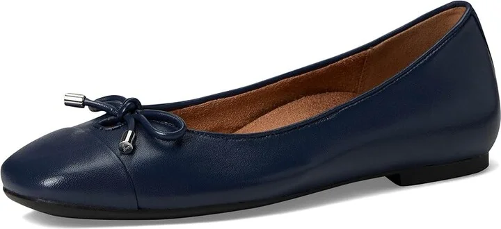 VIONIC Klara Women's Shoes Navy Nappa Leather : 9.5 W, Suede - Image 5