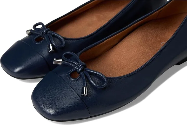 VIONIC Klara Women's Shoes Navy Nappa Leather : 9.5 W, Suede - Image 7