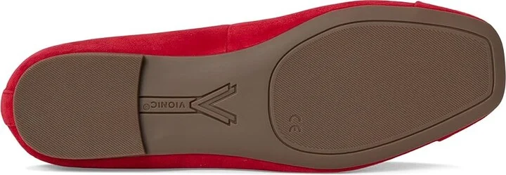 VIONIC Klara Women's Shoes Red Suede : 9.5 M - Image 3