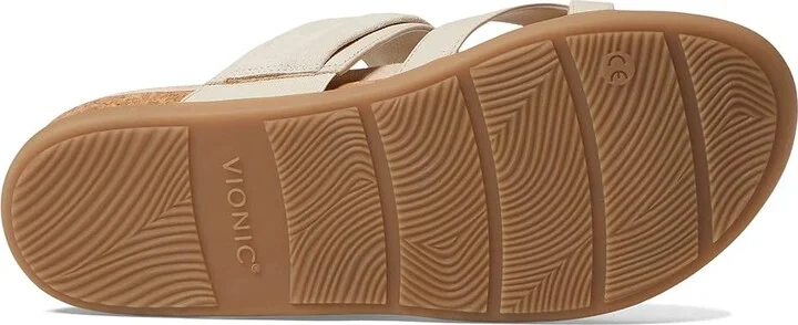 VIONIC Landyn Women's Shoes Cream : 10 W, Leather - Image 3