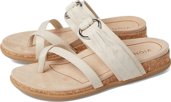 VIONIC Landyn Women's Shoes Cream : 10 W, Leather