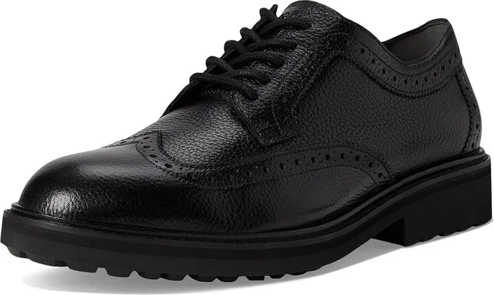 VIONIC Lombard Oxfords Men's Lace-up Boots Black Leather : 10 W - Image 5
