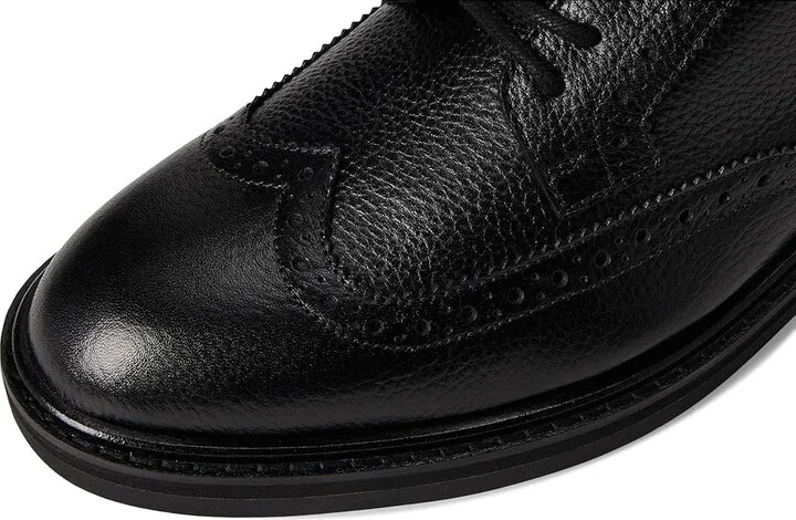 VIONIC Lombard Oxfords Men's Lace-up Boots Black Leather : 10 W - Image 7