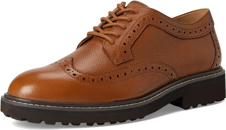 VIONIC Lombard Oxfords Men's Lace-up Boots Tan Brown Leather : 14 M - Image 5