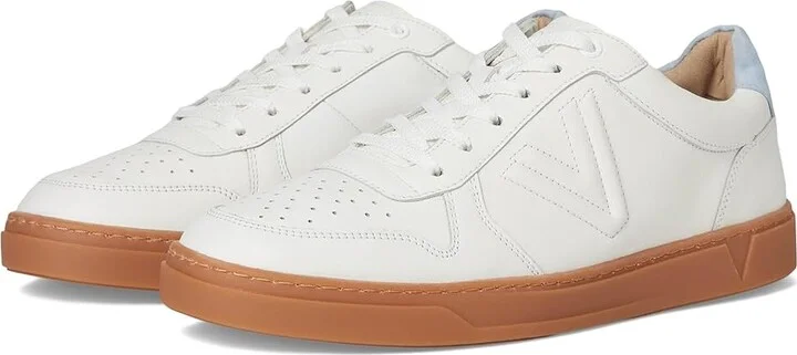 VIONIC Lucas Court Men's Shoes White Skyway Suede : 9.5 W, Leather