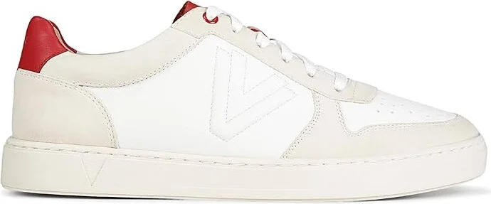 VIONIC Lucas Court Oxfords Men's Shoes Cream/White/Red Leather : 13.5 M - Image 4
