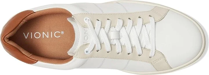 VIONIC Lucas II Men's Shoes White Creamleather : 9.5 M, Leather/Synthetic - Image 2